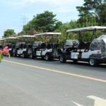 Smoothly accelerating golf cart-Qsen golf cart